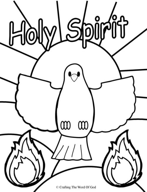 Holy Spirit- Coloring Page « Crafting The Word Of God