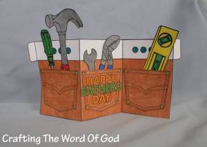 Tool Belt Fathers Day Card