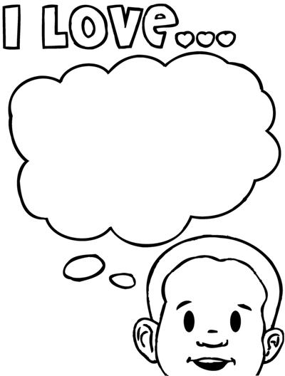 i love god coloring pages - photo #27