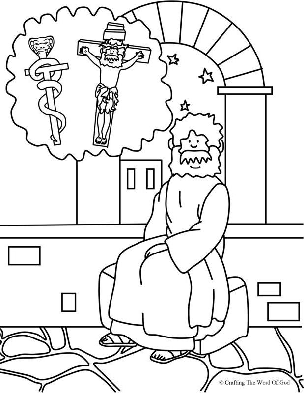 Nicodemus 2- Coloring Page « Crafting The Word Of God
