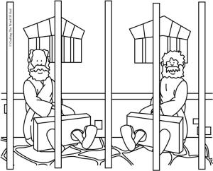 Featured image of post Paul And Silas Coloring Page This entry was posted in bible crafts church coloring page disciples nt crafts paul printables and tagged arrested coloring page freed god gospel jail jailer paul prison silas