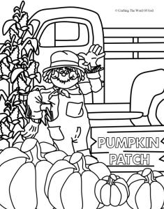Thanksgiving Coloring Page 9
